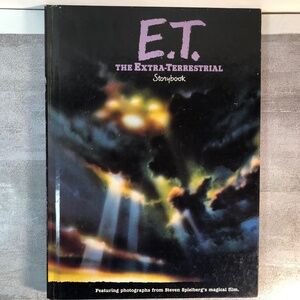 E.T. The Extra-Terrestrial Storybook, Hard Covered, 1982,Steven Spielberg,